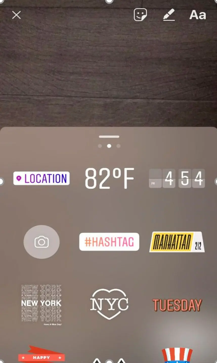 Datum zu Fotos in Instagram hinzufügen..