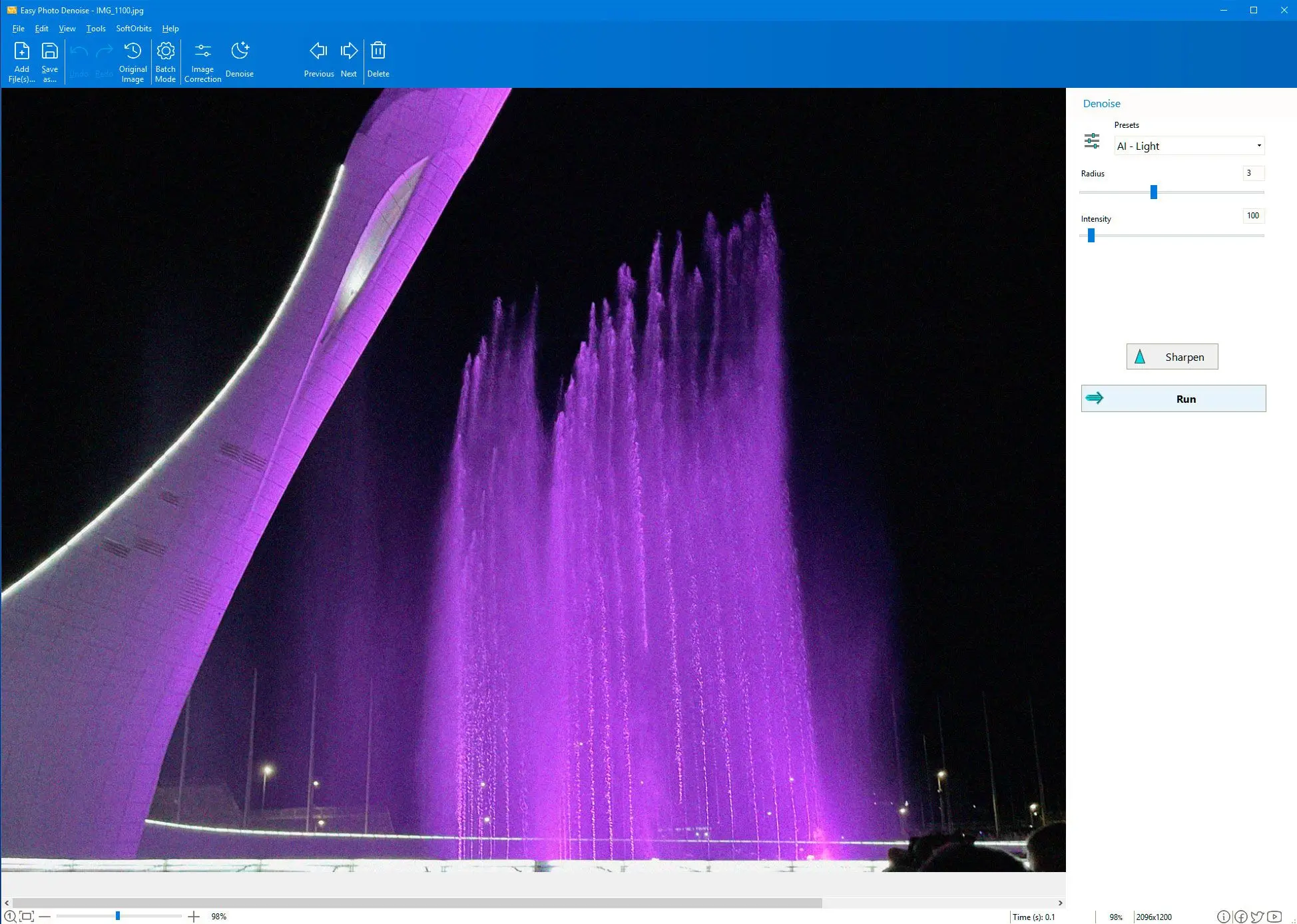 Easy Photo Denoise Screenshot.