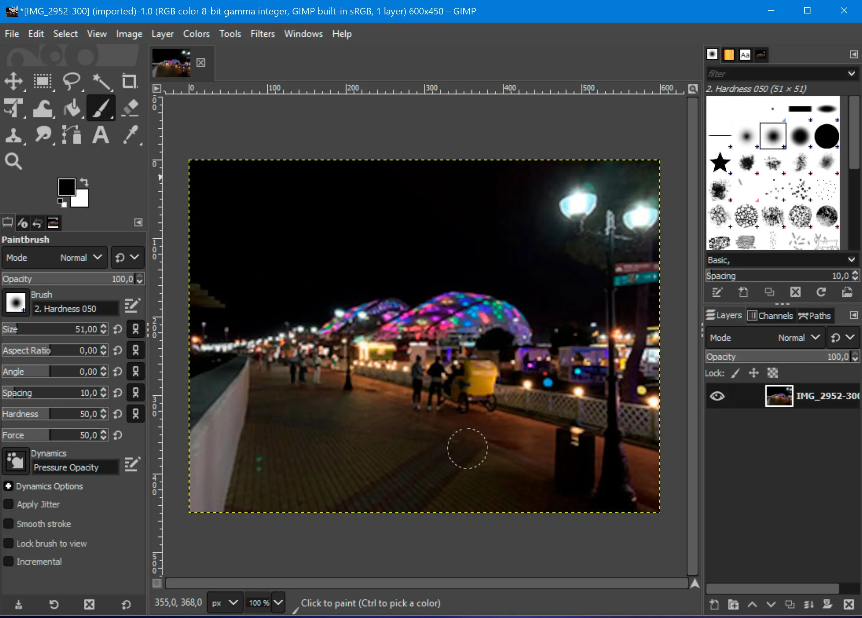 GIMP-Ergebnis..