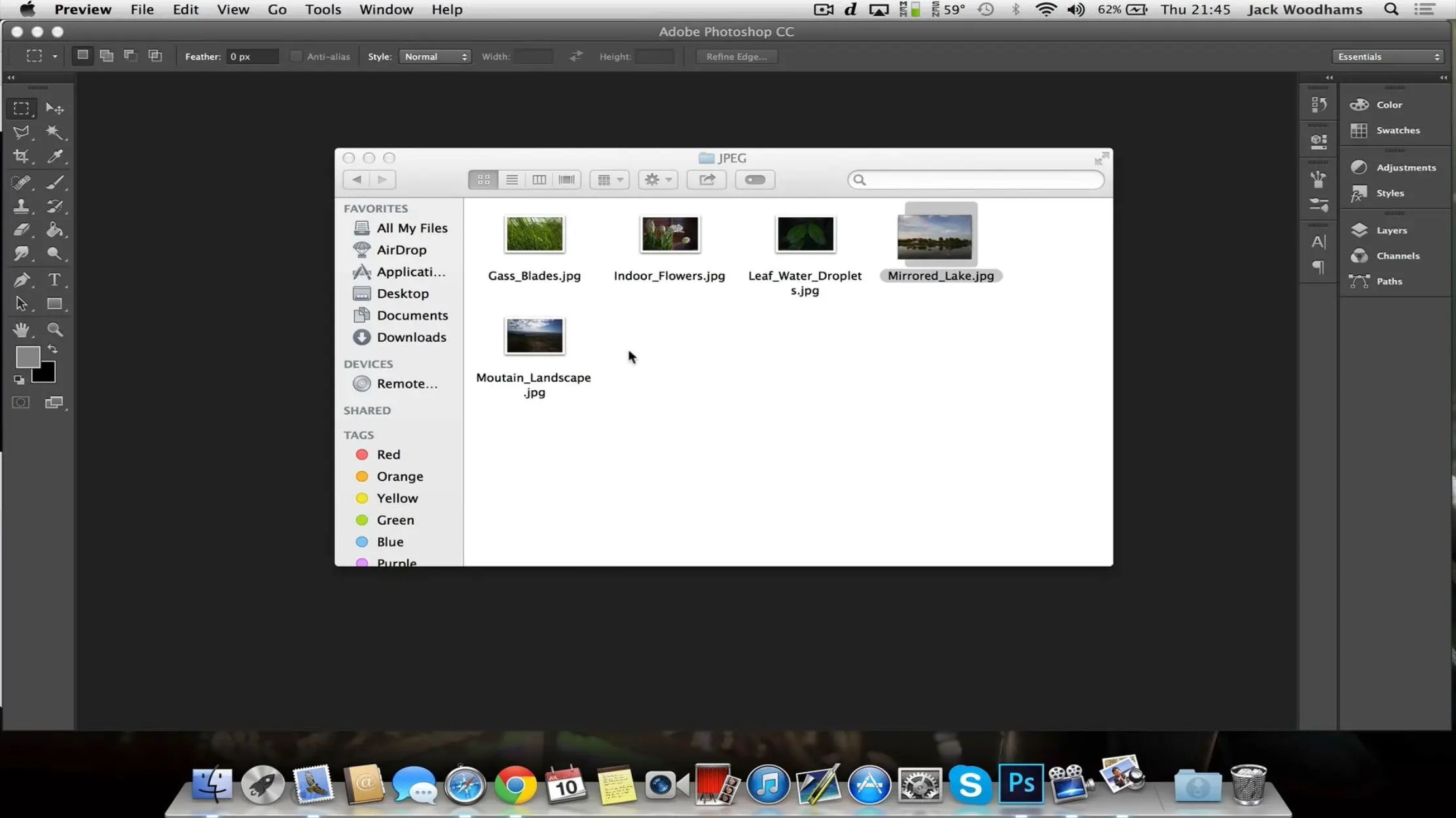 Wie man DNG-Dateien auf einem Mac in JPEGs umwandelt..
