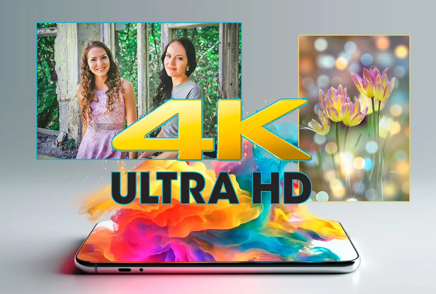 Foto in Ultra-HD-Qualität auf dem Telefon konvertieren..