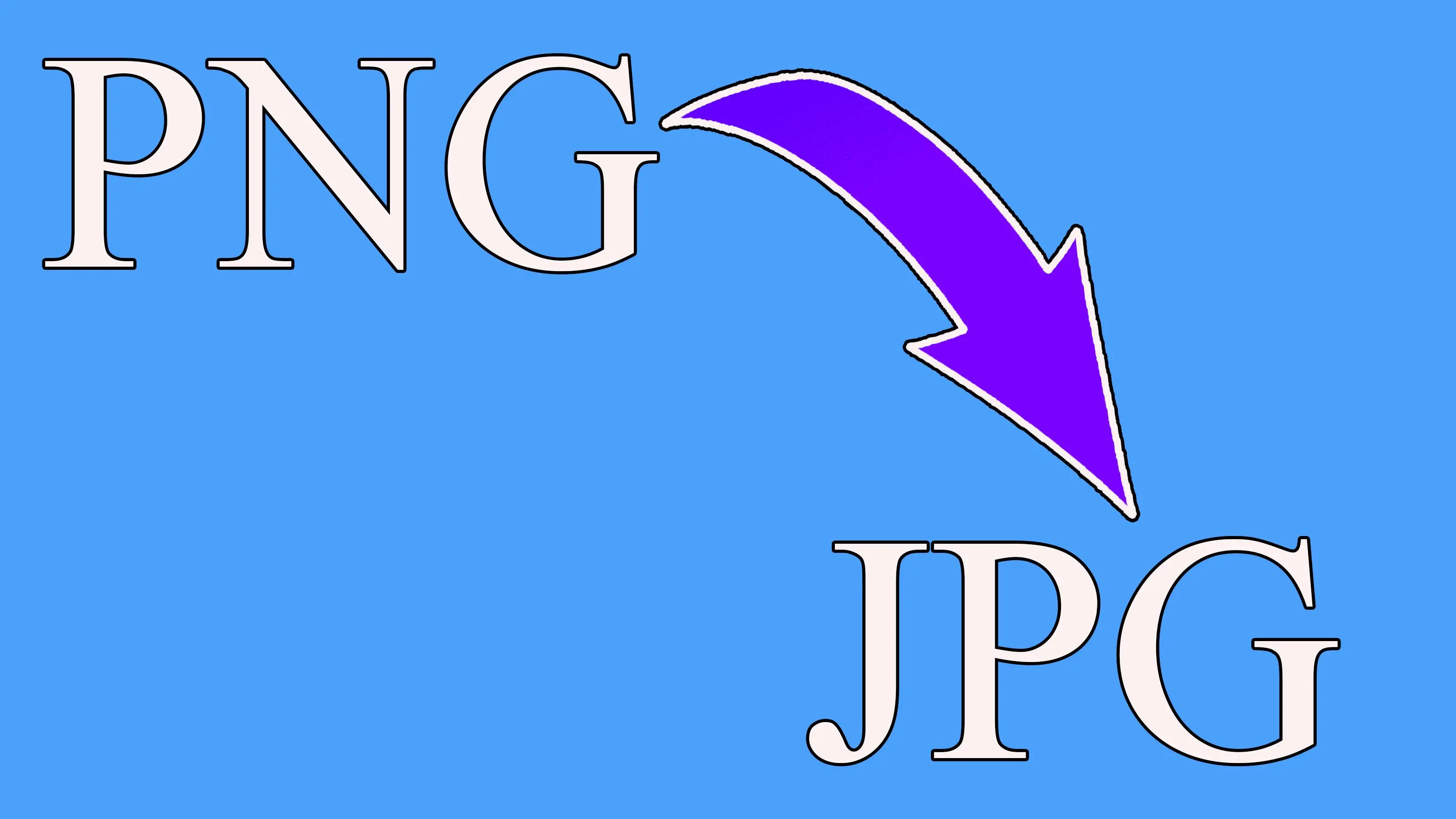 PNG To JPG Converter Programm für Windows 11..