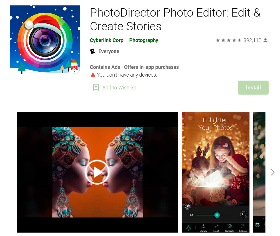 PhotoDirector. PhotoDirector.