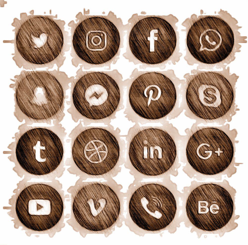 Social-Network-Symbole..