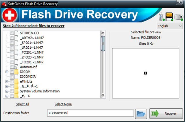 SoftOrbits SoftOrbits Flash Drive Recovery - Screenshots..