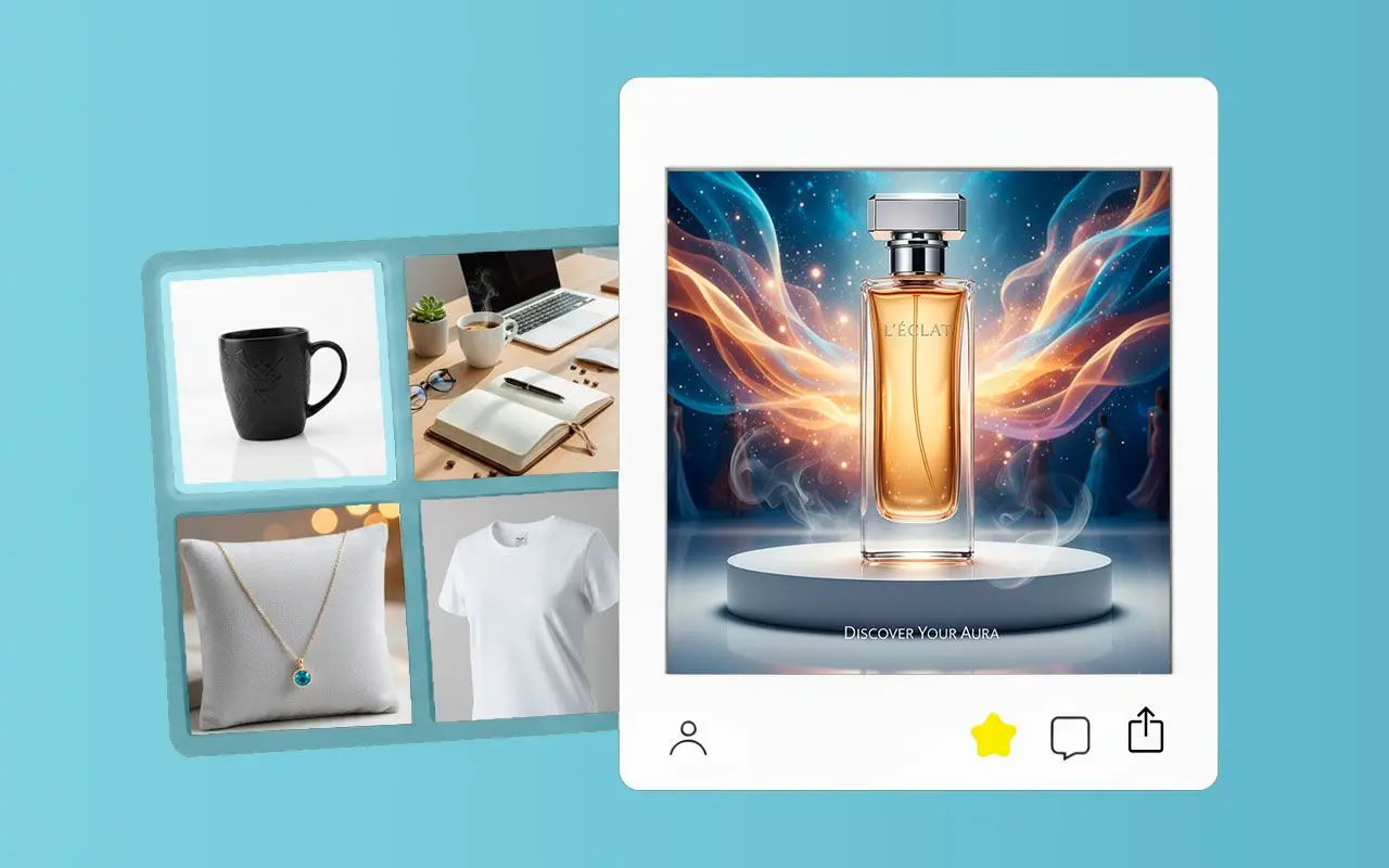 Erschaffen Sie alles, was Sie sich vorstellen können: E-Commerce-Fotografie.