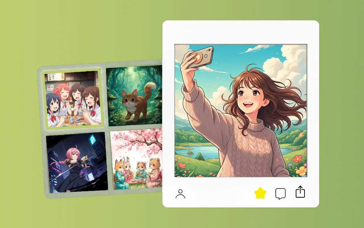 Erschaffen Sie alles, was Sie sich vorstellen können: Anime-Fotos erstellen.