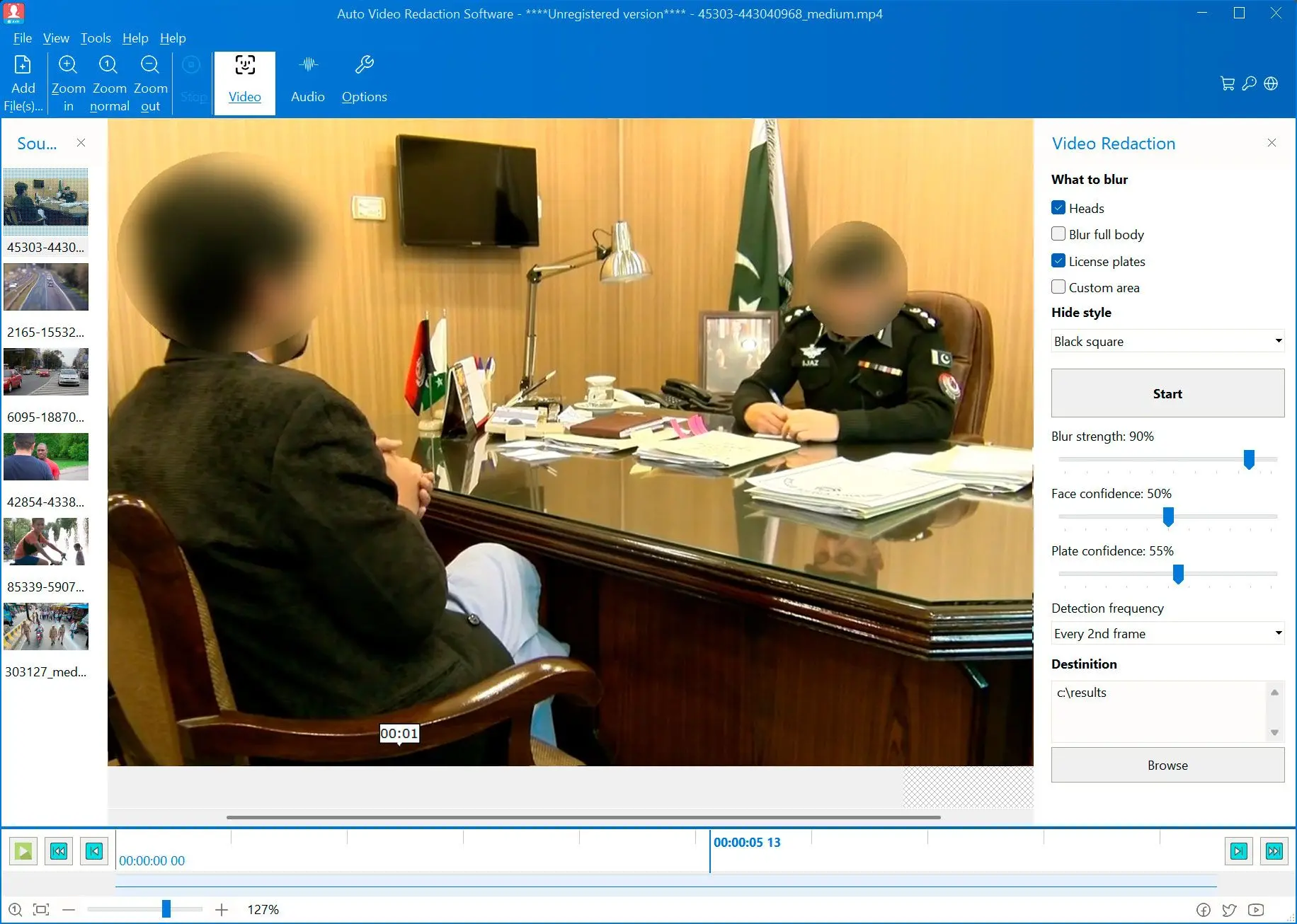 Verarbeiten & Speichern.