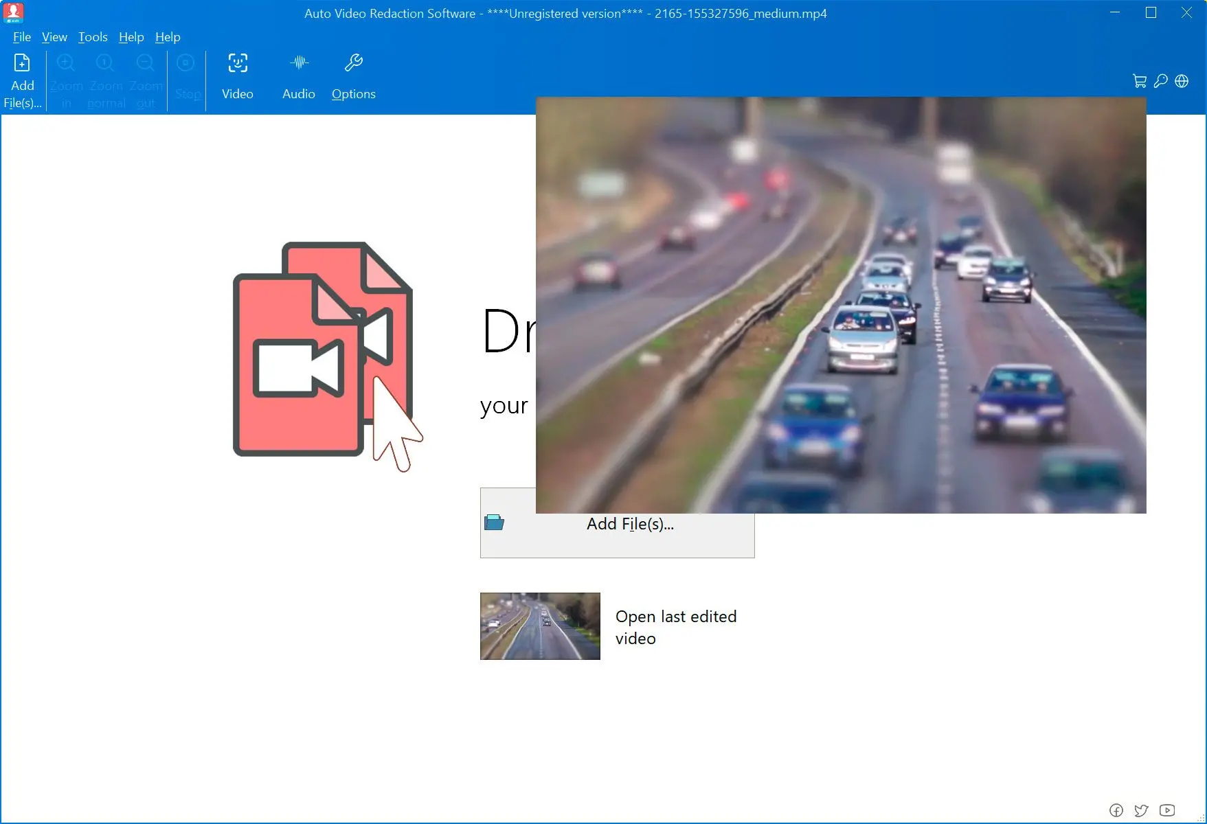 Videoclips mit Fahrzeugen hinzufügen.