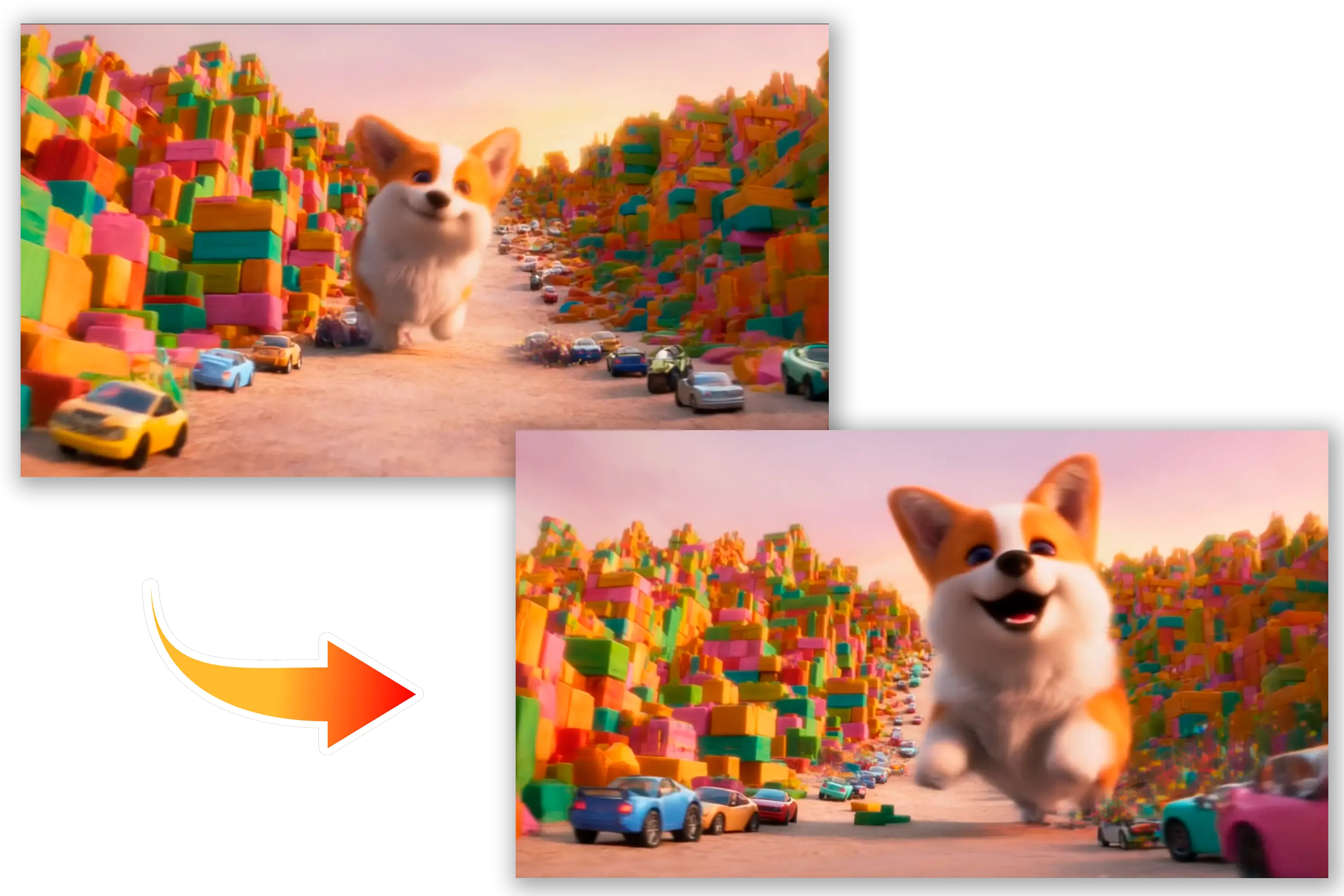 Generierung längerer Videos: Option Letztes Keyframe.