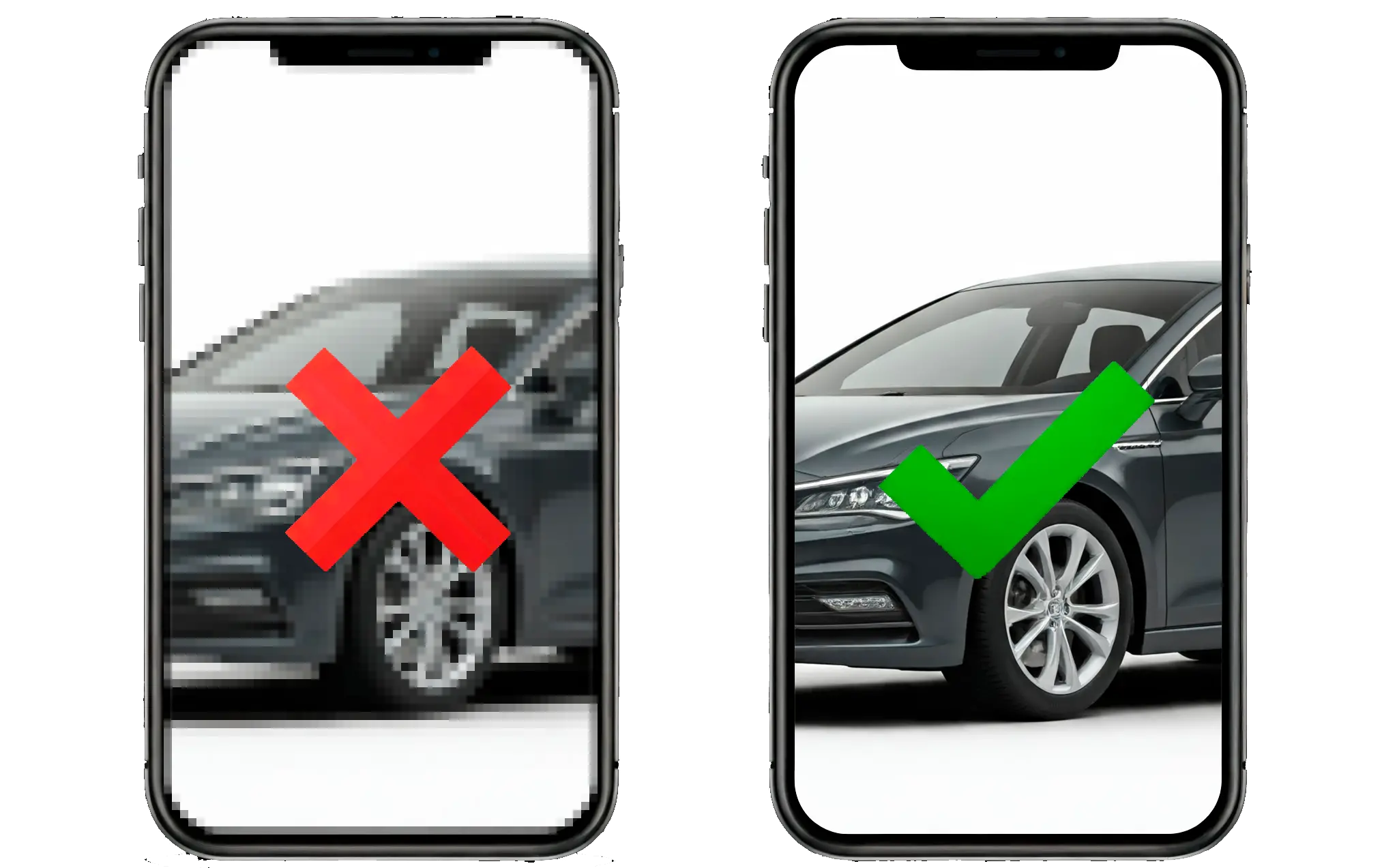 Optimierte Bildqualität und Leistung.