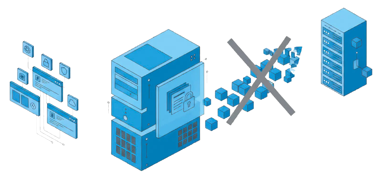 Ihre Präsentation gelangt nie auf fremde Server.