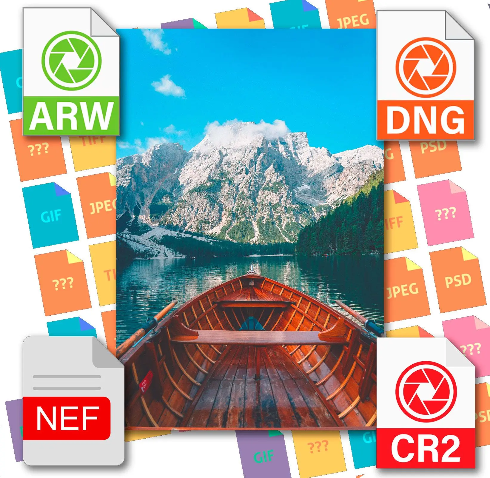 Unterstützt 20+ RAW-Formate von 1000+ Digitalkameras..