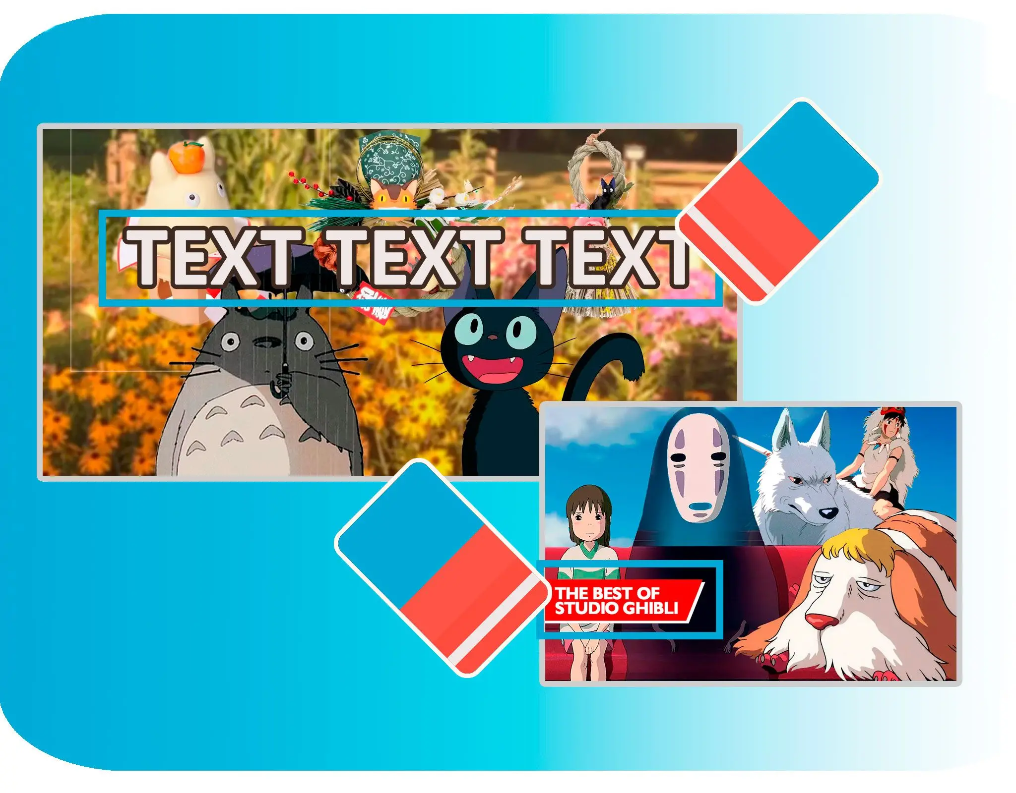 Beliebigen Text aus beliebigen Videos entfernen.