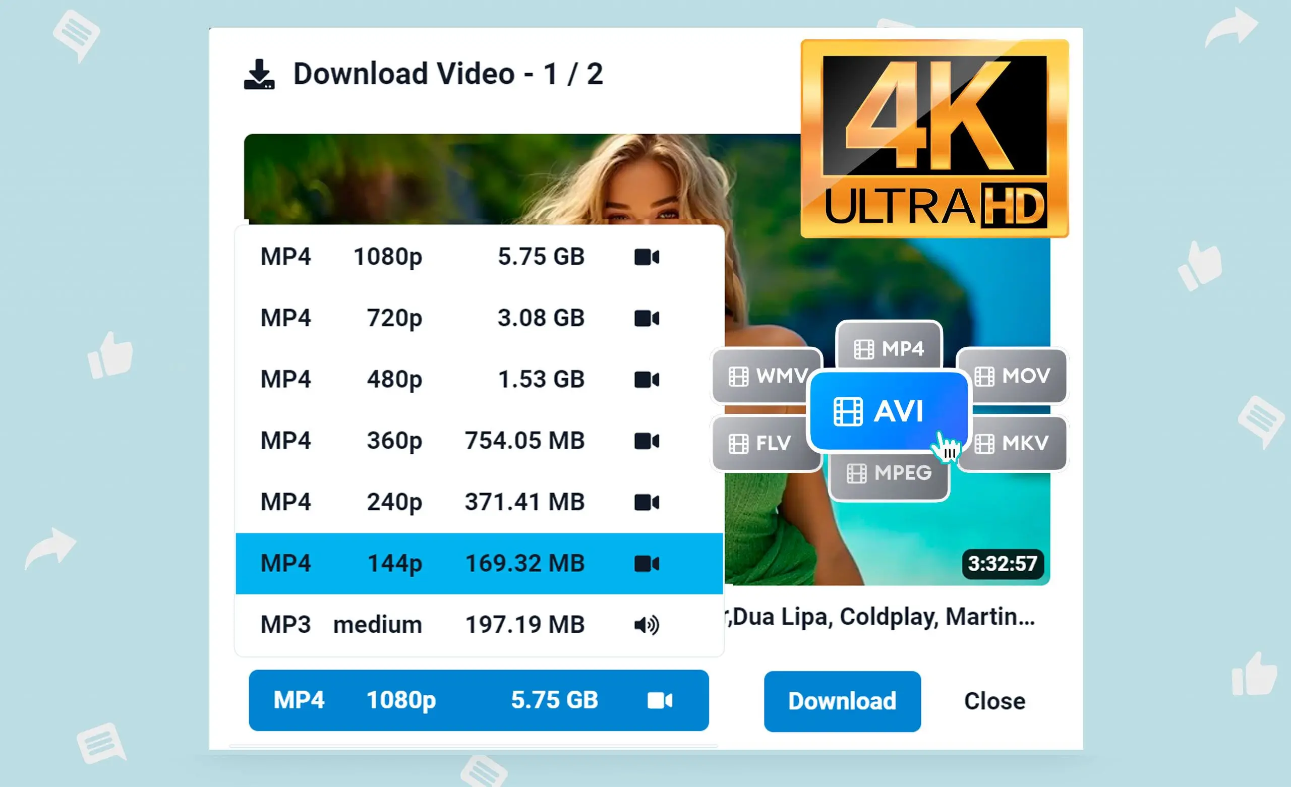 Vimeo-Videos schnell in MP3-Audio konvertieren.