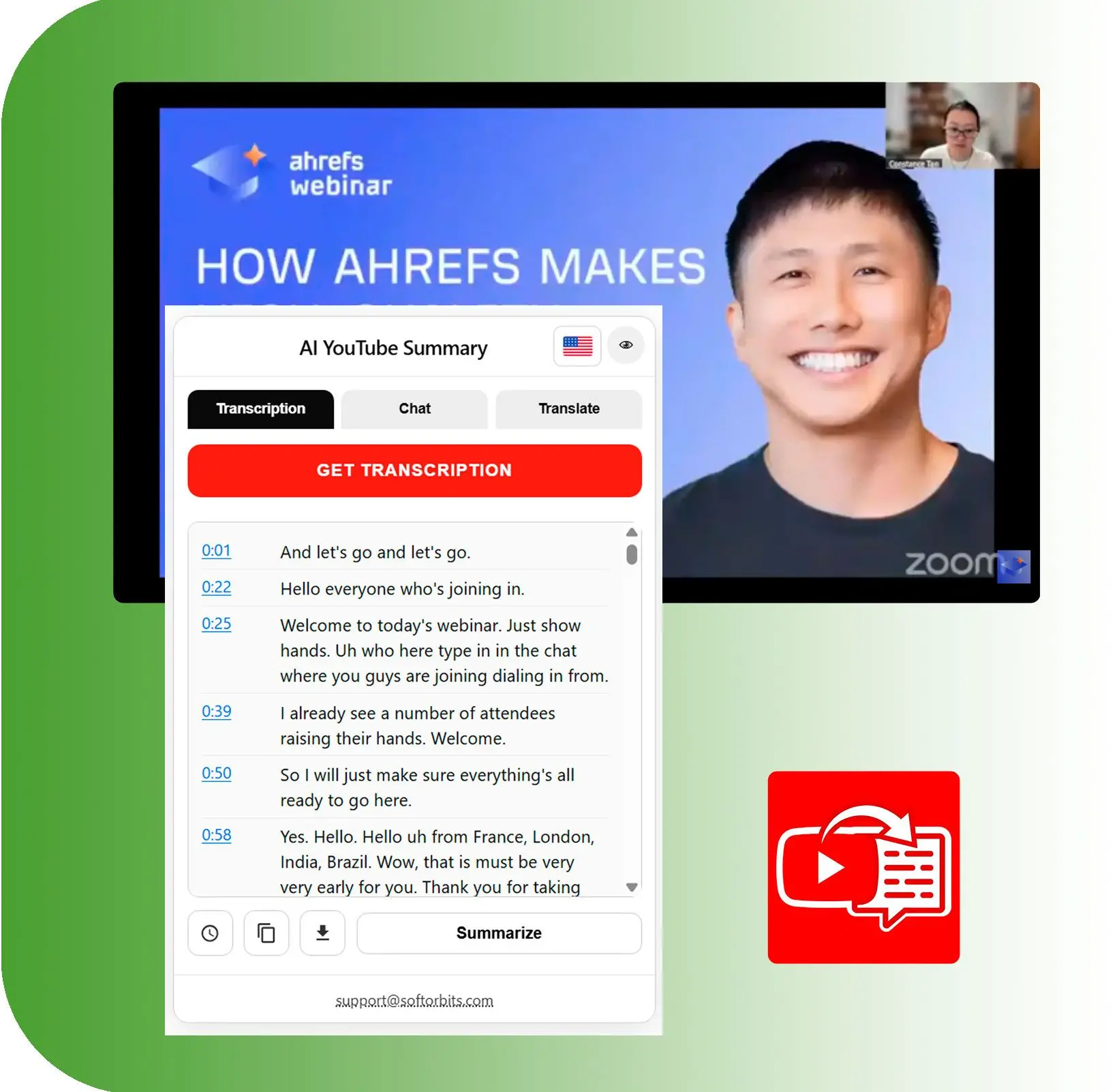 Lernen, Informationen extrahieren und Notizen machen.